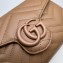 Gucci GG Marmont matelassé mini Bag 474575 leather Nude with Brass hardware