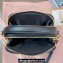 Miu Miu Matelassé nappa leather Shoulder bag 5BH229 Black