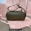 Miu Miu leather shoulder bag 5BC158 Green