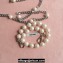 Miu Miu Matelassé nappa leather shoulder bag with Pearl 5BH211 White