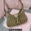Miu Miu Matelassé nappa leather Hobo bag 5BC157 Brown