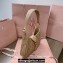Miu Miu Matelassé nappa leather Hobo bag 5BC157 Nude