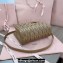 Miu Miu Matelassé nappa leather Handbag 5BG263 Brown