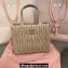 Miu Miu Matelassé nappa leather Handbag 5BG263 Nude