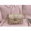 Miu Miu Matelassé nappa leather Mini Bag 5BP083 Nude