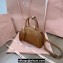 Miu Miu leather top-handle bag 5BB157 Brown