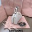 Miu Miu leather top-handle bag 5BB157 White