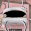 Miu Miu leather top-handle bag 5BB157 White