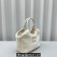 Miu Miu IVY Fur Small Tote bag 5BG276 White