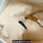 Miu Miu IVY Shearling Small Tote bag 5BG276 White