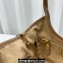 Miu Miu IVY Shearling Small Tote bag 5BG276 Brown