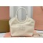 Miu Miu IVY Corduroy Small Tote bag 5BG276 White