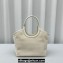 Miu Miu IVY Corduroy Small Tote bag 5BG276 White