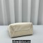 Miu Miu IVY Corduroy Small Tote bag 5BG276 White