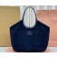Miu Miu IVY Corduroy Large Tote bag 5BG276 Blue