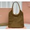 Miu Miu IVY Corduroy bag 5BG231 Brown