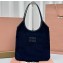 Miu Miu IVY Corduroy bag 5BG231 Blue