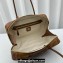 Miu Miu leather patchwork bag 5BB117 Cognac 2024