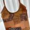 Miu Miu IVY leather patchwork bag 5BG231 Cognac 2024