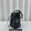 Miu Miu leather Bucket bag 5602 Black 2024