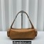 Miu Miu leather Pocket Shoulder bag 5631 Brown 2024
