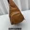 Miu Miu leather Pocket Shoulder bag 5631 Brown 2024
