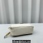 Miu Miu Leather shoulder bag 5BH229 White 2024