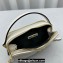 Miu Miu Leather shoulder bag 5BH229 White 2024