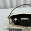 Miu Miu Leather shoulder bag 5BH229 White 2024