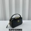 Miu Miu Leather shoulder bag 5BH229 Black 2024
