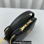 Miu Miu Leather shoulder bag 5BH229 Black 2024