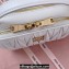 Miu Miu Matelassé nappa leather Shoulder bag 5BH229 White