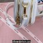 Miu Miu Matelassé nappa leather Shoulder bag 5BH229 White