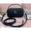 Miu Miu Matelassé nappa leather Shoulder bag 5BH229 Black
