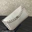Valentino Rockstud Wallet With Chain in Grainy Calfskin Silver 2024