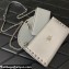 Valentino Rockstud Wallet With Chain in Grainy Calfskin Silver 2024