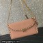 Valentino Rockstud Wallet With Chain in Grainy Calfskin Nude Pink 2024
