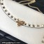 Valentino Rockstud Wallet With Chain in Grainy Calfskin White 2024