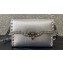 Valentino Small Rockstud Crossbody Bag in Grainy Calfskin Silver 2024