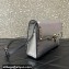 Valentino Small Rockstud Crossbody Bag in Grainy Calfskin Silver 2024