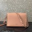 Valentino Small Rockstud Crossbody Bag in Grainy Calfskin Nude Pink 2024