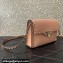 Valentino Small Rockstud Crossbody Bag in Grainy Calfskin Nude Pink 2024