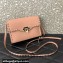 Valentino Small Rockstud Crossbody Bag in Grainy Calfskin Nude Pink 2024