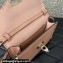 Valentino Small Rockstud Crossbody Bag in Grainy Calfskin Nude Pink 2024