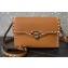 Valentino Small Rockstud Crossbody Bag in Grainy Calfskin Brown 2024