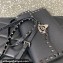 Valentino Small Rockstud Crossbody Bag in Grainy Calfskin Black 2024