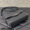 Valentino Small Rockstud Crossbody Bag in Grainy Calfskin Black 2024