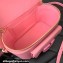 Valentino Mini Locò Handbag In Calfskin Leather Pink With Enamel Tone-On-Tone Vlogo Signature 2024
