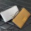 Valentino Vlogo Signature Wallet With Chain in Grainy Calfskin Gold 2024