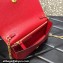 Valentino Vlogo Signature Wallet With Chain in Grainy Calfskin Red 2024